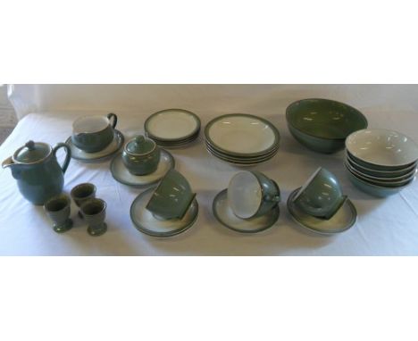Denby part tea & breakfast service approx 30 pieces