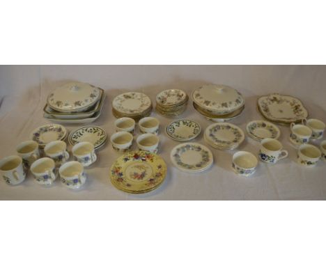 Ceramics including Noritake plates, Paragon part tea service, tureens etc