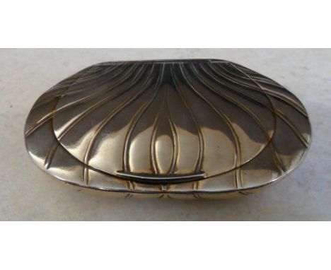 Silver snuff box London 1803 2.32 oz