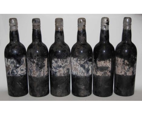 Martinez Gassiot &amp; Co Ltd Vintage Port, 1955, six bottles (no labels, but capsules generally good)