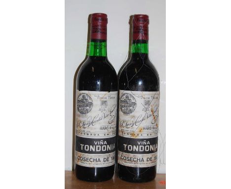 R. Lopez de Heredia vina Tondonia Reserva, 1961, Rioja, two bottles (2)