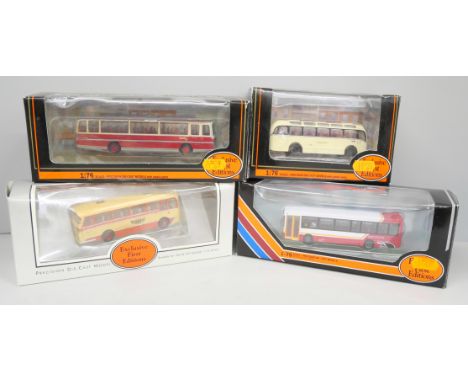 Five Exclusive First Editions model vehicles, boxed