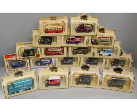 A collection of LLedo Days Gone die-cast model vehicles, boxed (30)