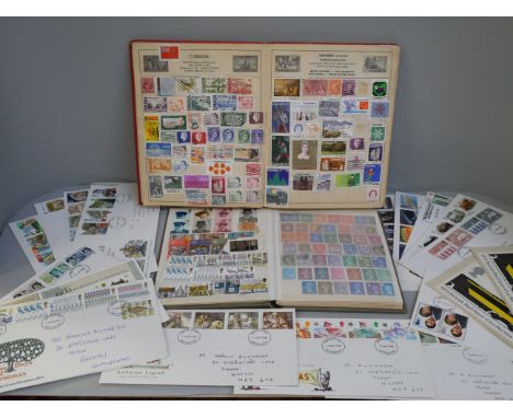 A large collection of stamps, first day covers, etc.