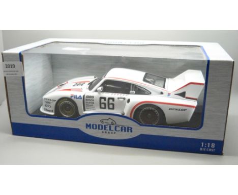 A Model Car Group 1:18 scale die-cast model Joest Porsche racing car 