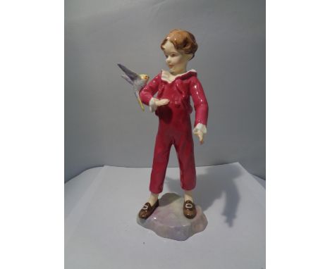 A ROYAL WORCESTER 'THE PARAKEET 3087' MODELLED BY F.G.DOUGHTY 