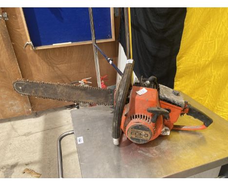 A KIORITZ ECHO 60S PETROL CHAINSAW 