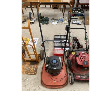 A FLYMO XL 500 LAWN MOWER WITH HONDA GCV160 PETROL ENGINE 
