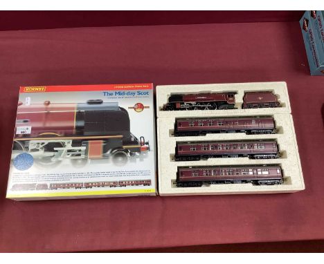Hornby (GB) 'OO' Gauge/4mm Boxed Ref No R2078"The Mid-Day Scot" Limited Edition Train Pack, consisting of a Duchess Class 4-6