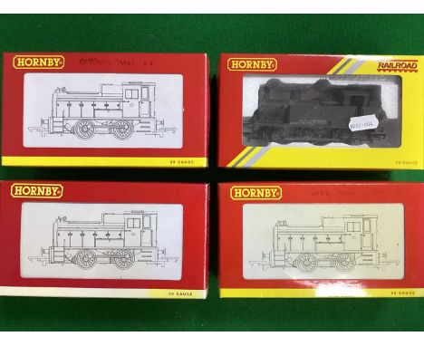 A Hornby Ref No R3362 'OO' Gauge/4mm 0-6-0 Tank Steam Locomotive, "W211" weathered R/No 7611, boxed, plus three Hornby class 