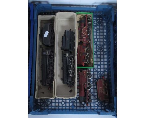 Four 'OO' Gauge/4mm Kit Built/Adapted Steam Tender Locomotives, comprising a Std 4MT 2-6-0 BR black R/No 76085; a "Black 5" 4