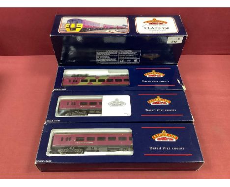 A Bachmann 'OO' Gauge/4mm Ref No 31-513 class 158 3 Car DMU "Northern Spirit" Trans Pennine Express, good untested boxed cond