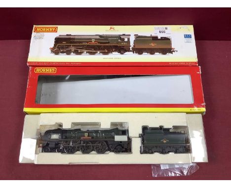 Hornby 'OO' Gauge/4mm Ref No R2584 4-6-2 Rebuilt West Country Class "Plymouth" BR weathered Green, R/No 34003 - Dcc ready, go