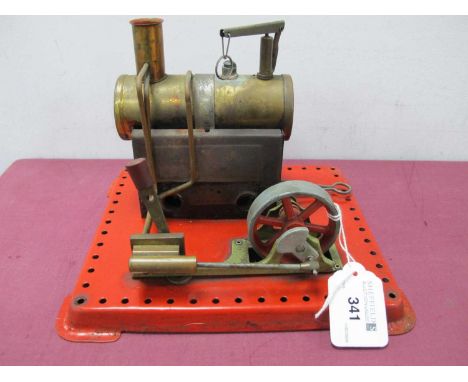 A Mamod SE2 Live Steam Engine, well used.
