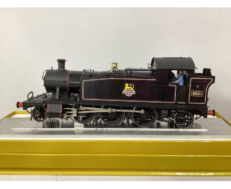 A Masterpiece Models 'O' Gauge/7mm Class 45XX 2-6-2 PrairieTank Steam Locomotive, BR black R/No 4582. We understand that thes