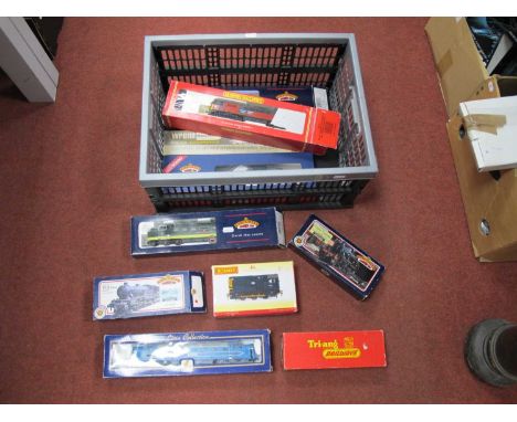 Ten 'OO' Gauge/4mm Boxed Locomotives for Spares and or Repair; condition Hornby D322 Class 86; motor pinion/gear loose; Hornb