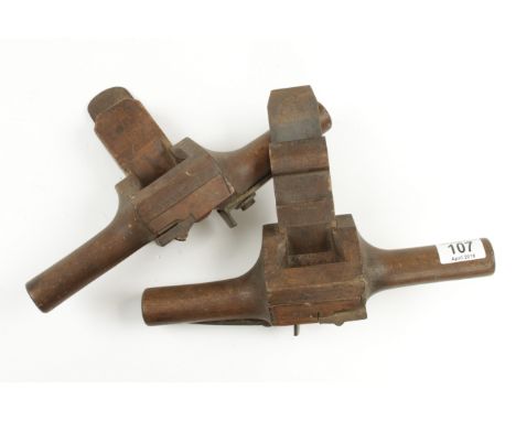 A pair of coach builders or handrail shaves by MOSELEY sole altered for restoration G