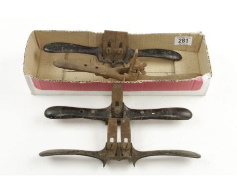Two sash routers quirk router and a rebate shave possibly by PRESTON G