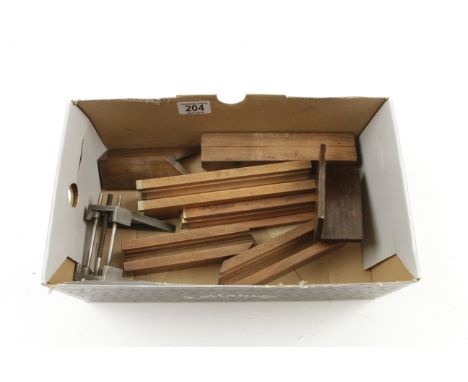 Eight sash and dovetail templates G