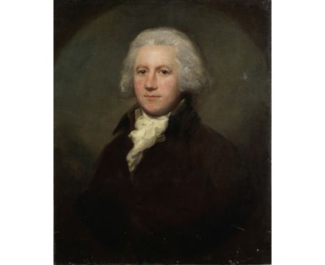 Attributed to Lemuel Francis Abbott (Leicestershire circa 1760-1803 London)Portrait of a gentleman, bust-length, in a black c