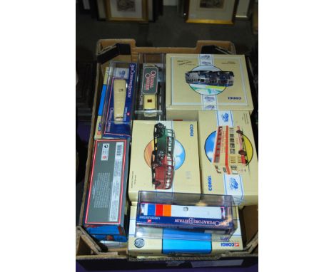 A collection of Corgi Classic model buses etc Condition Report: Available upon request