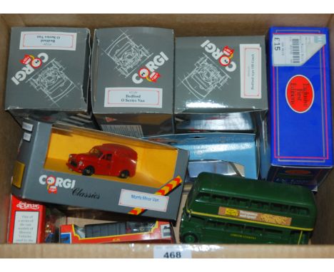 A collection of Corgi and other models in original boxes Condition Report: Available upon request