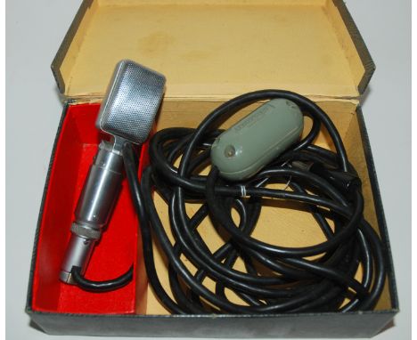 A vintage Ferrograph microphone in original box Condition Report: Available upon request