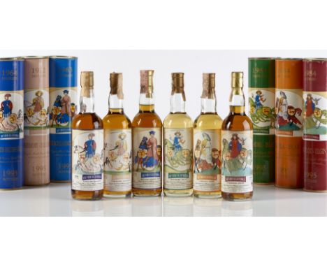 Selezione Moon Import De Viris Illustribus imbottigliate nel 1995 Lowlands North British Single Grain Scotch Whisky  1964 (1 