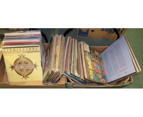 Over 90 vinyl LPs to include Lindisfarne, Queen, Bob Marley, Fleetwood Mac, Madonna, Michael Jackson, The The (infected) and 