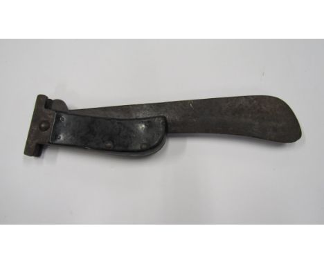 Survival machete (folding). These were used by the US Air Force during WWII and by the RAF late into WWII. It was last procur