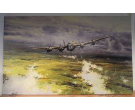 A giclee print on canvas