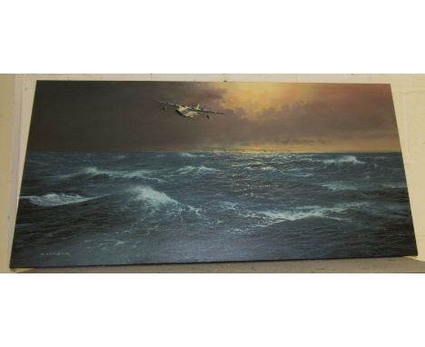 A giclee print on canvas