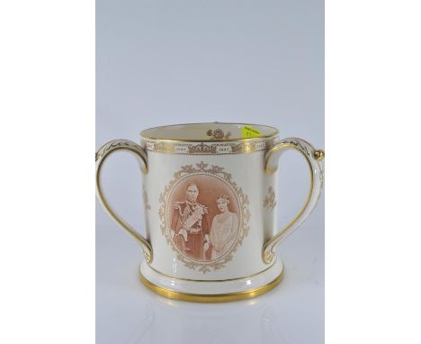 Rare 1937 Copeland Spode George VI Coronation tyg, 14cm highNo obvious signs of damage. No in-house shipping on this lot or a