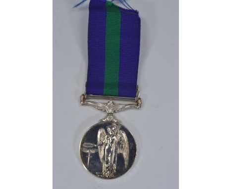 General Service Medal, Queen Elizabeth II with Canal Zone clasp, to LAC K J RICKARD (2478432) RAF, complete in original box w