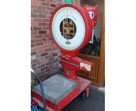 A LARGE VINTAGE AVERY SCALES