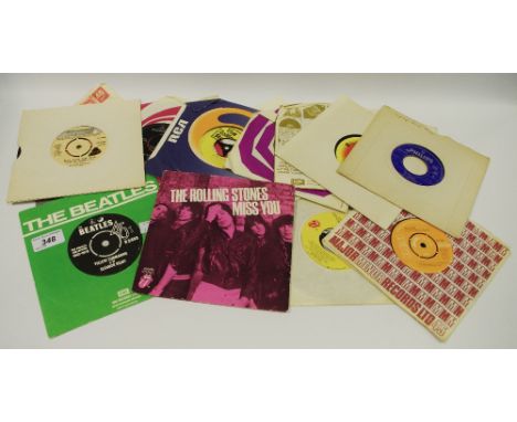 Singles - The Beatles, Yellow Submarine; The Rolling Stones, Miss You, etc