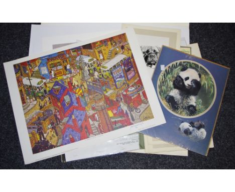 Pictures &amp; prints - by and after Joe Scarborough, An outing from the 'White Rose' print, signed to margin in ink dated 86