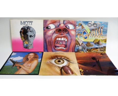 Approx One Hundred and Thirty LP Records ROCK BandsIncludes Free's 1968 album 'Tons of Sobs' Island Label (ILPS 9089) their 1