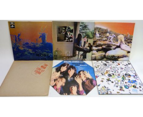 Twenty Four LPs by The Rolling Stones, The Who, Led Zeppelin and Pink FloydIncludesThe Rolling Stones 'Through The Past, Dark