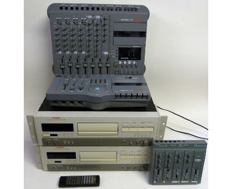 Collection of Fostek Audio EquipmentIncludes Two D-5 DAT Digital Master Recorders c.1995 with one Remote Control, a XR-3 Mult