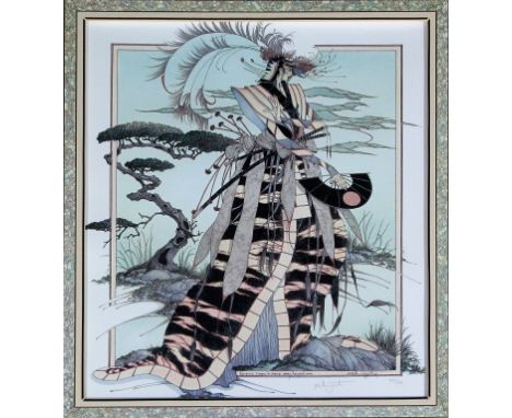 Graham Illingworth (British, b. 1953)- 'Nemesis Comes to Sweep Away the Past'Pencil signed limited edition colour print, no 4