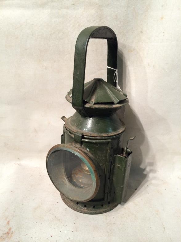 WW2 Dated Wakefields Railway Signal Lamp, Complete With Lenses and