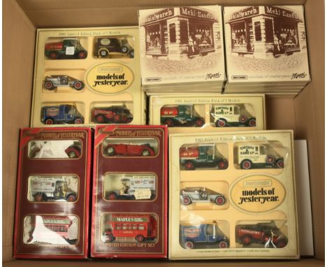 Matchbox Models of Yesteryear, a mixed boxed group of Matchbox Sets to include (1) 2x sets 3-piece set to include Y11 Lagonda