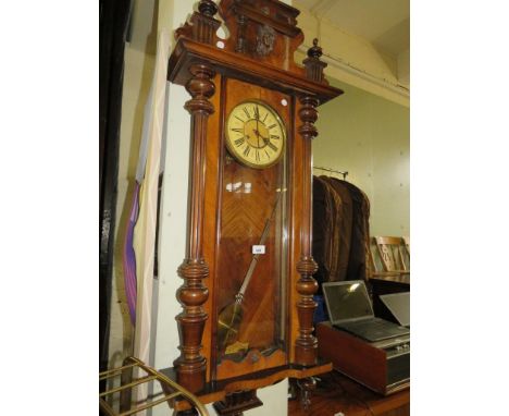 A 19th Century Vienna wall clock 