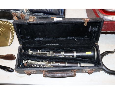 A Console clarinet in case