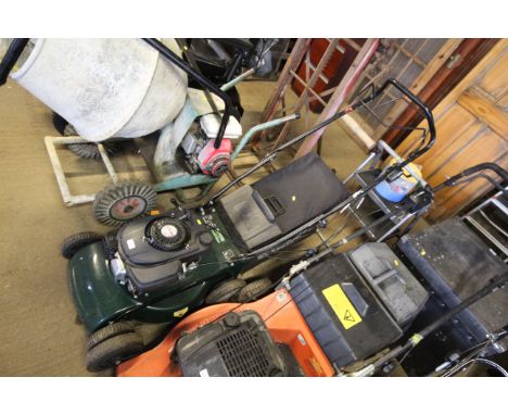 A Webb WER46SP self propelled rotary garden lawn mower