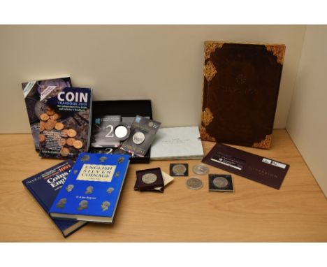 A collection of Cupro-Nickel GB Coins including Royal Mint Ship's Log The History of the Royal Navy Collection, 18 Coins in p