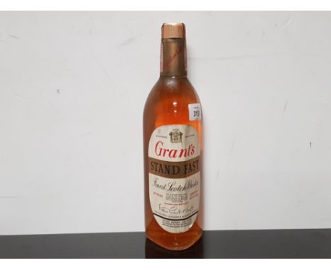 VINTAGE BOTTLE OF GRANT'S STAND FAST FINEST SCOTCH WHISKY 70° PROOF