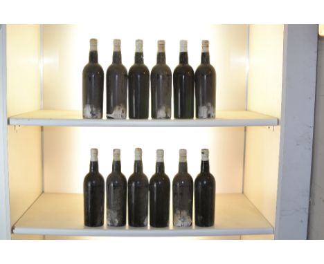 Fonseca Vintage Port 1960 12 bts Missing Labels identified by Berry Bros and from Cellar records