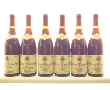 Gevrey Chambertin Vielle Vigne Aux Echezeaux 1996 Domaine Fourrier 6 bts Some vintage slips loose From the London cellar of a